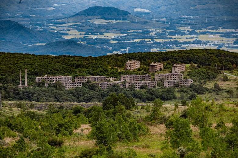 岩手・松尾鉱山（2023年8月撮影）