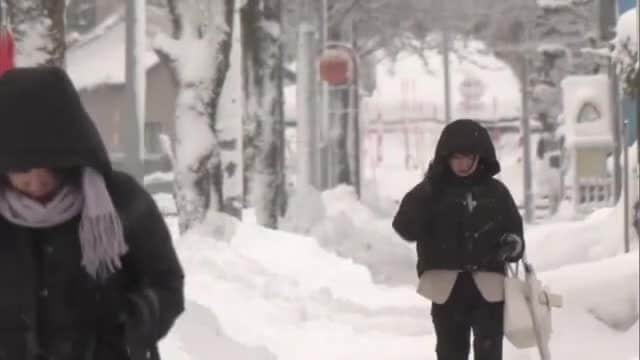 秋田県内で大荒れの天気　除雪作業で秋田新幹線が運転見合わせ　暴風雪や高波に注意・警戒を