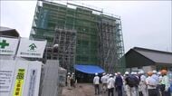 構造を見て！４階建てでありながら「純木造」　林野庁の公務員宿舎を完成前に内部公開　福島・南会津町