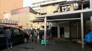 函館・五稜郭近くのビル火災17時間半後に鎮火…“建物裏側1階トイレ付近から火が見えた”　警察と消防が実況見分