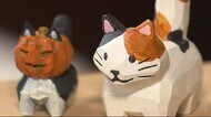 手のひらサイズの動物たち SNSで人気上昇の木彫り作家 静岡