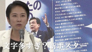 文字多すぎ?立憲新ポスター 蓮舫氏「概念超え」の320文字に込めた真の狙いと不安の声