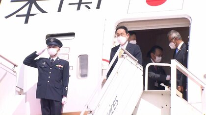 【速報】岸田首相がインドネシア到着　５カ国歴訪スタート
