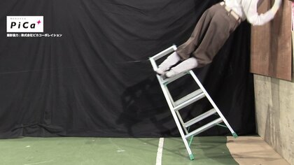 高齢者の「はしご」や「脚立」からの転落事故に注意　NITEが呼びかけ