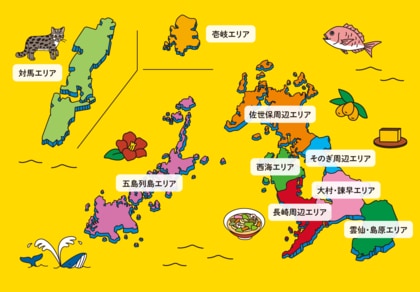 長崎の魅力がギュッと詰まった!デジタルイラストマップ「出島っぷ」を公開