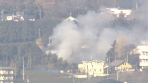 【速報】元日に住宅火災　木造2階建て住宅で2人暮らし　1人は避難もう1人は外出中　ケガ人なし　