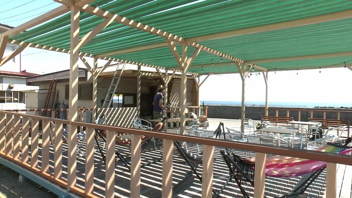 『BAHAMA KITCHEN 八峰町』は8月末まで営業予定