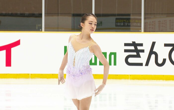 島田高志郎に振付を依頼したという清水のショート（西日本選手権）