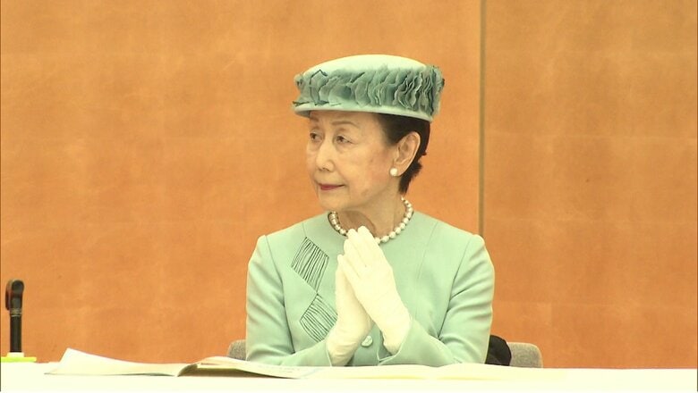 華子さま「発明協会」120周年式典へ　常陸宮さまが総裁　ミントブルーの装い｜FNNプライムオンライン