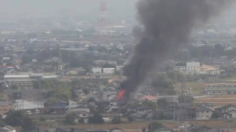 ＜速報＞佐賀市で火災 消火活動続く【佐賀】｜FNNプライムオンライン