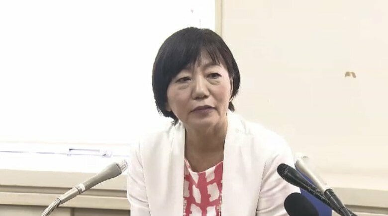 衆院議員辞職の堤かなめさん　大野城市長選立候補を正式表明　市立中学校の全員給食導入など掲げる　9月7日投開票　福岡｜FNNプライムオンライン