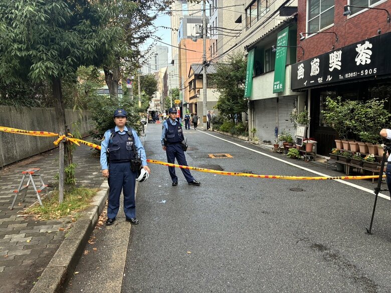 【速報】大阪地裁前で男性が首を刺された事件　67歳自営業の男を殺人未遂容疑で緊急逮捕｜FNNプライムオンライン