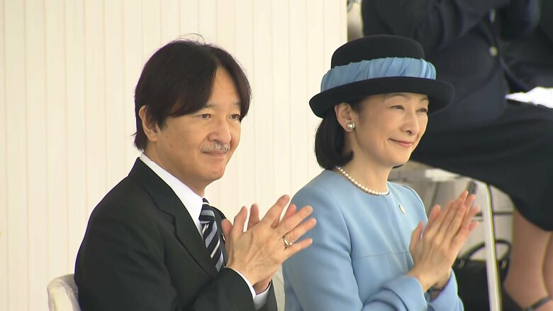 「天気になって良かったですね」秋篠宮ご夫妻が全国障害者スポーツ大会開会式へ　集まった選手らにエール送られる｜FNNプライムオンライン