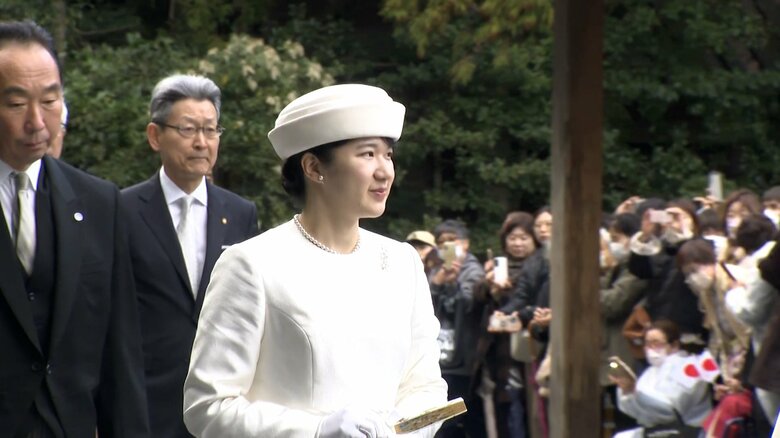 伊勢神宮の内宮を参拝された　3月26日