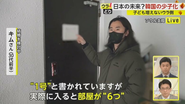 キムさんが住んでいた部屋は…