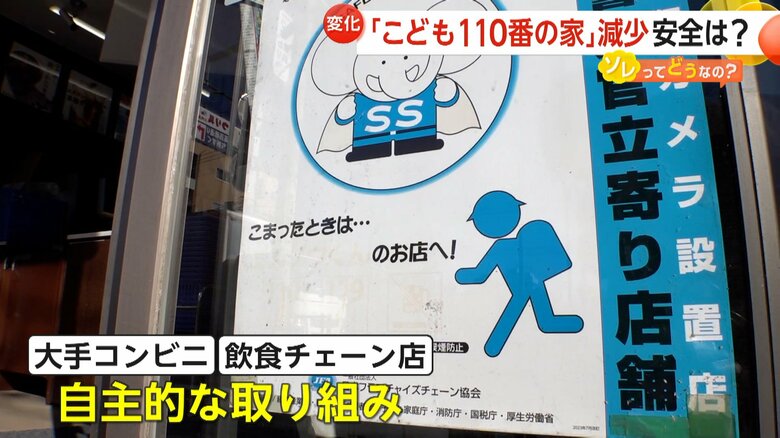 コンビニ入り口に貼られている「ゾウのステッカー」