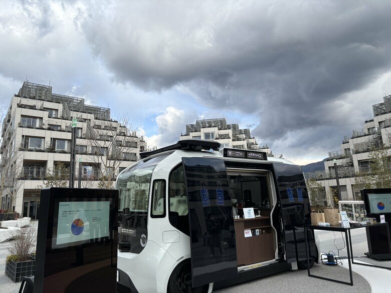 見学会で公開された「ウーブン・シティ」