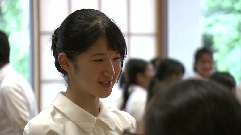 平成28（2016）年　「豆記者」と懇談される愛子さま