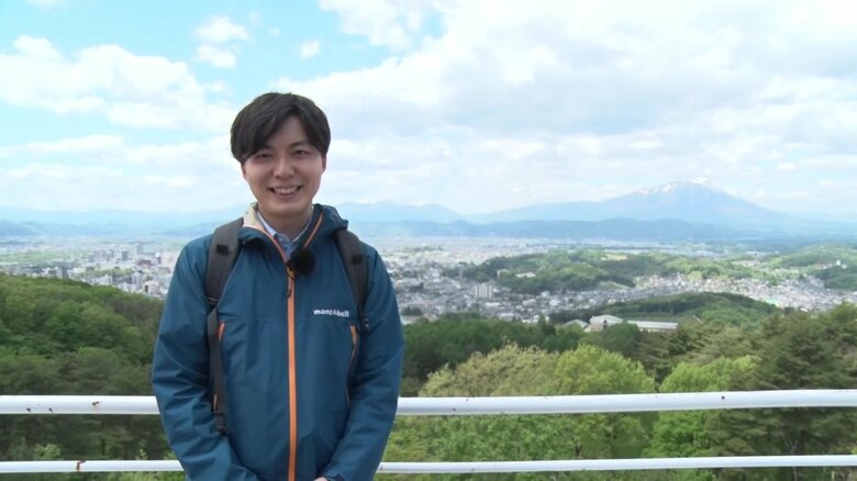 「岩山を歩いて登ってみる。おすすめです！」