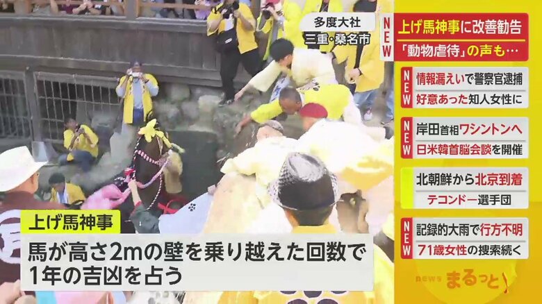 上りきれずバランスを崩す　落馬してしまった