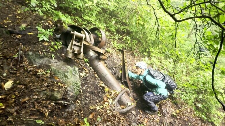 見つかったB29の一部は「歴史の証人」と髙橋さんは語る