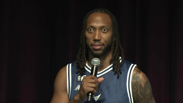 新加入　アキル・ミッチェル選手