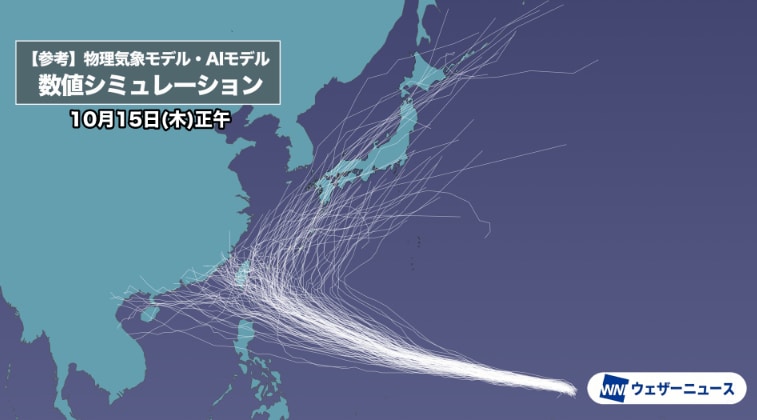 各国シミュレーション　15日正午時点