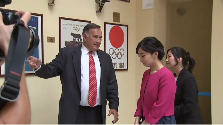 パナシナイコ・スタジアム視察　5月28日