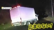 【▶動画はこちら】「3度目の正直だ！」逃走車両にパトカーが体当たり　茂みに転落し横転したトラックから煙が…男2人救助し拘束　アメリカ