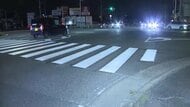 自転車で横断歩道渡っていた女性が左折してきた軽トラックにはねられ意識不明の重体 運転手の85歳男を現行犯逮捕
