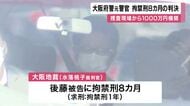 【速報】大阪府警の元警察官に拘禁刑８カ月の判決　捜査で訪れた住宅から現金約１０００万円を持ち去った罪　大阪地裁