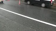 廿日市市で軽トラックと大型トラックが衝突する死亡事故　軽トラックがぬれた路面でスリップしたか　広島