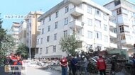違法増築か　7階建てビルが突然崩壊　10人救助5人死亡　4月に1階壁にひび割れ　3年前の地震で倒壊ホテルも違法増改築が問題に　トルコ