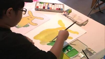 動物テーマの絵灯籠を作ってみよう　先生は美術大学の学生　親子で楽しく　秋田市 