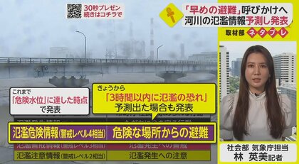 “川の氾濫”予測もスタート　急激に水位上がるケースも対応可能に【ネタプレ社会部】