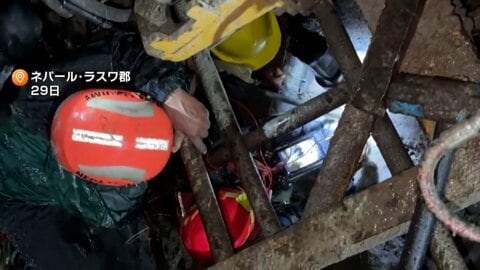 ネパール土石流　水力発電所で数百人と連絡取れず　大量の泥が流れ込んだトンネルに100人以上閉じ込めか