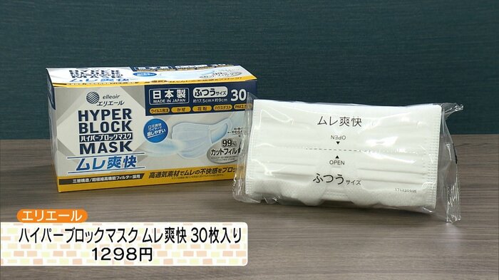 ティシュ・トイレットペーパーのエリエールがつくる不織布マスク