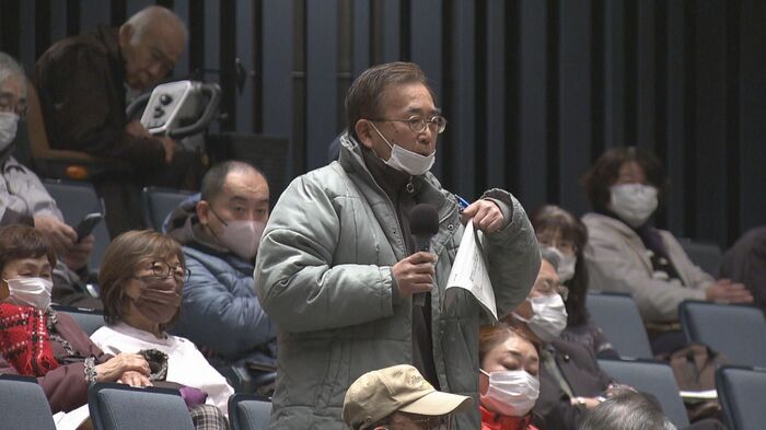 東北労災病院が立地する青葉区台原で開かれた住民説明会