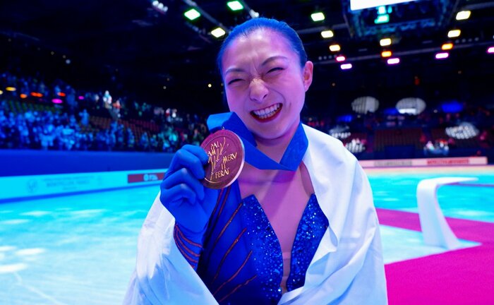 2022年、北京五輪後にモンペリエで開催された世界選手権で金メダルを獲得
