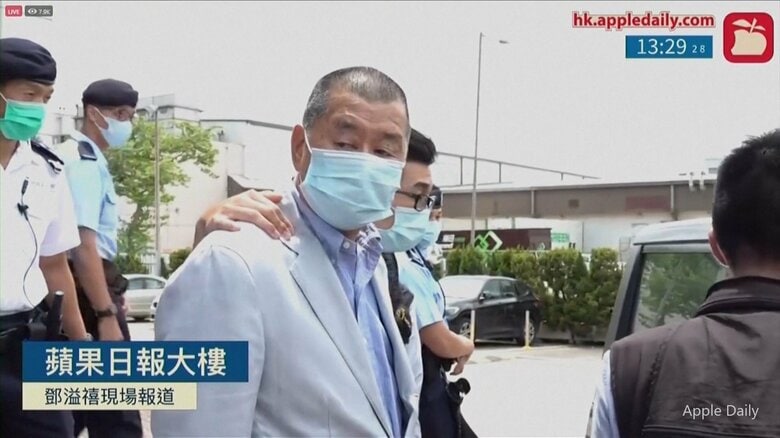 トランプ大統領「習主席と話し釈放検討を要請」香港『リンゴ日報』創業者（78）有罪判決めぐり　香港メディアは“終身刑”も｜FNNプライムオンライン