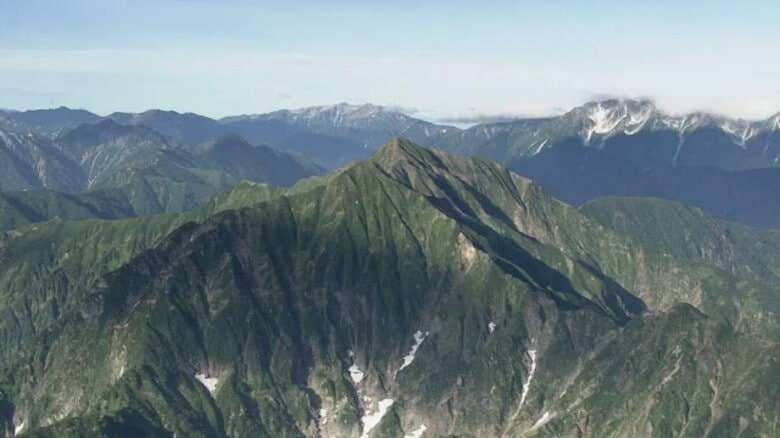 北アルプスで滑落事故相次ぐ　男女2人死亡　いずれも急峻な「岩稜帯」　｜FNNプライムオンライン