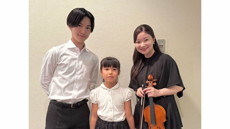 ドキドキ　ワクワク7歳含む“ティーンズ”がプロの演奏家と夢の競演｜FNNプライムオンライン