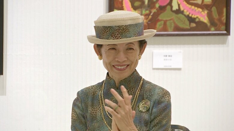 高円宮妃久子さま、都の障害者総合美術展に「もっと見たいです」と期待寄せる｜FNNプライムオンライン