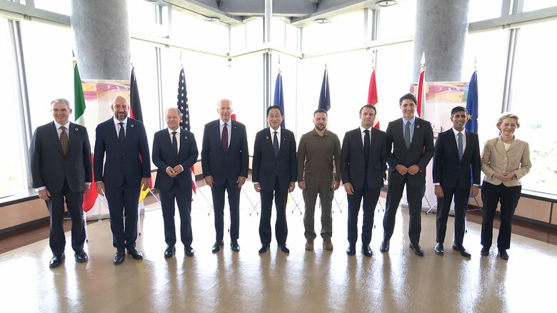 広島G7サミットに招かれたゼレンスキー・ウクライナ大統領