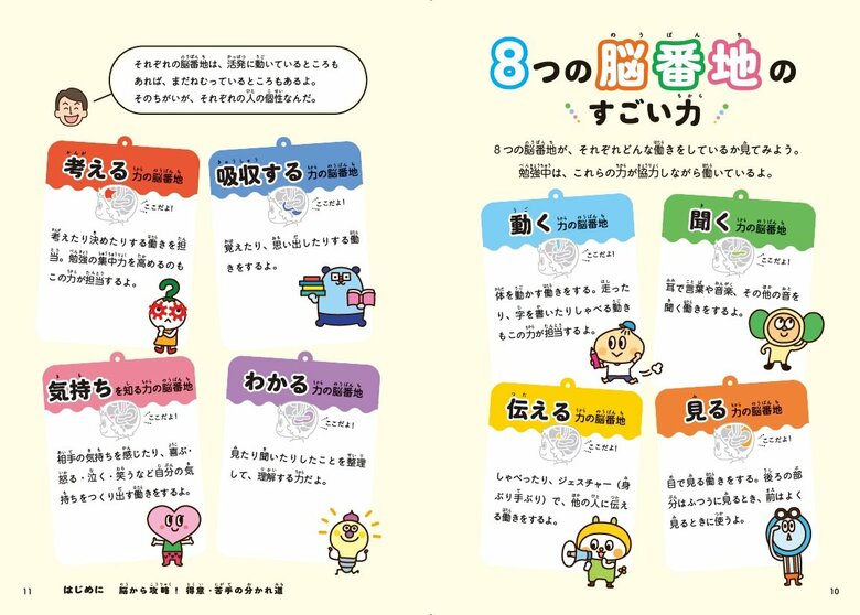 『10歳からの脳タイプ別勉強法』より