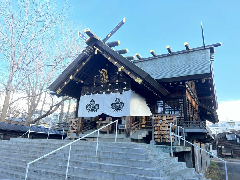 社殿（提供：札幌諏訪神社）