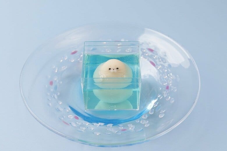 「ふ和ふ和浮遊水中園」のアザラシ