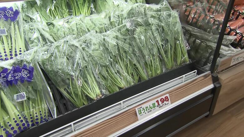野菜の価格や品質に影響が