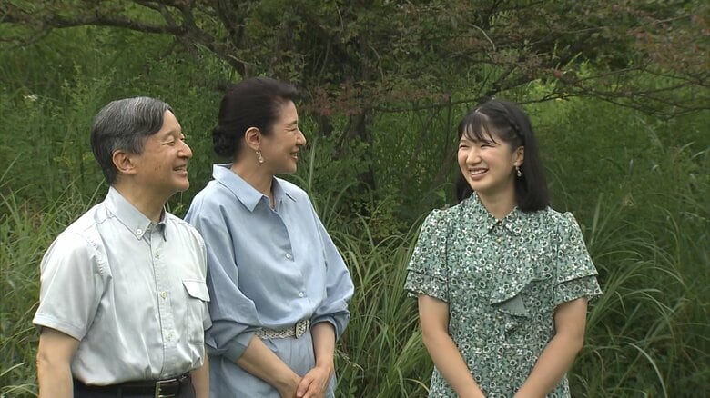 那須御用邸でご静養された天皇ご一家　2023年8月