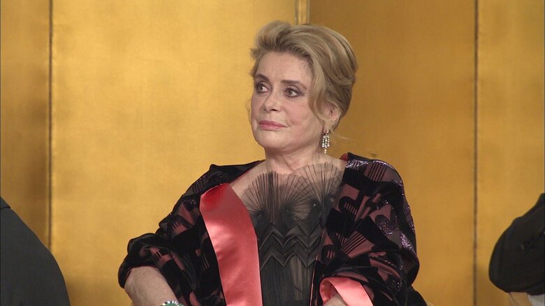 俳優　カトリーヌ・ドヌーブさん（フランス）